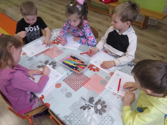 Delfinki, zdjęcia z zajęć, III 2025