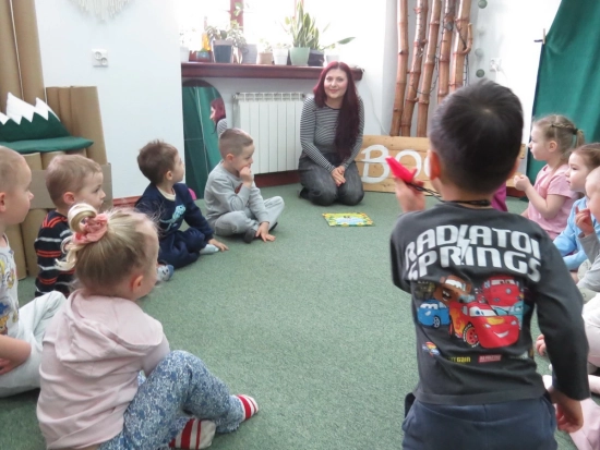 Rybki, zajęcia edukacyjne w Bibliotece Miejskiej, III 2026